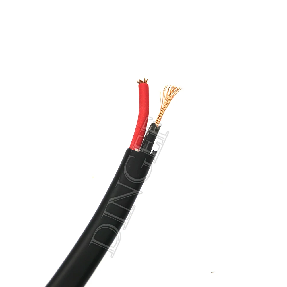 1 Uds con línea 2 agujeros enchufe hembra impermeable de una sola pieza de dos pines hembra 220V macho y hembra acoplamiento cabezal de alimentación de CA - imagen 3