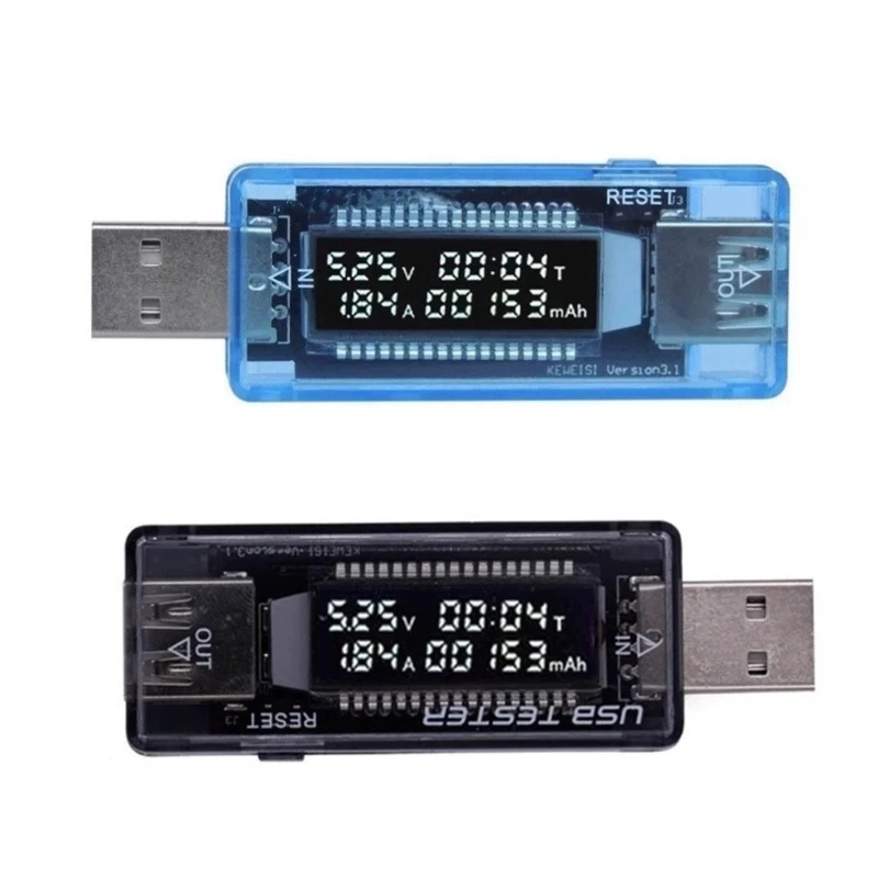 Probador energía USB ligero para monitoreo integral del estado carga K1KF