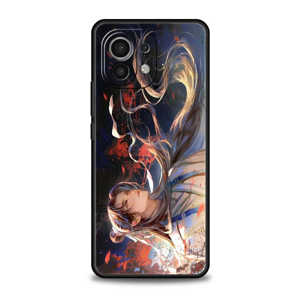 Funda de teléfono para Xiaomi Mi 14, 13, 12, 11 Lite, 13T, 12T, 11x, 11T, 10T, Pro, 9T, Note 10 Lite, cómic, Erha y su gato blanco maestro - imagen 4