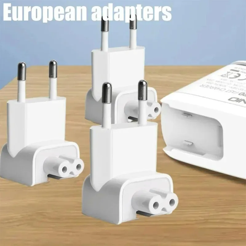 Paquete de 5/1 enchufe de pared de CA UE cabeza de pato para Apple IPad MacBook Pro Air Magsafe carga rápida convertidores de ordenador portátil adaptadores de cargador - imagen 2