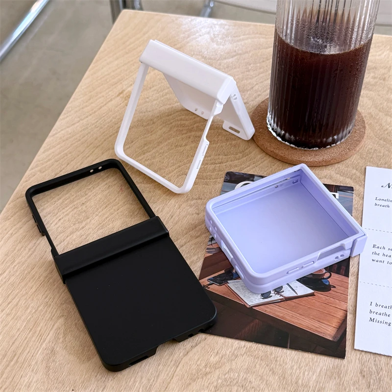 Funda de teléfono mate ultrafina de Color caramelo para Samsung Galaxy Z Flip 7 6 5 4 3 ZFlip 7 5G protección de bisagra cubierta a prueba de golpes - imagen 5