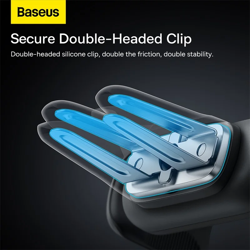 Baseus-Soporte de teléfono para coche, accesorio con rejilla de ventilación, para iPhone 14, 13, 12 Pro, Samsung S22, S21, Xiaomi, Huawei - imagen 4