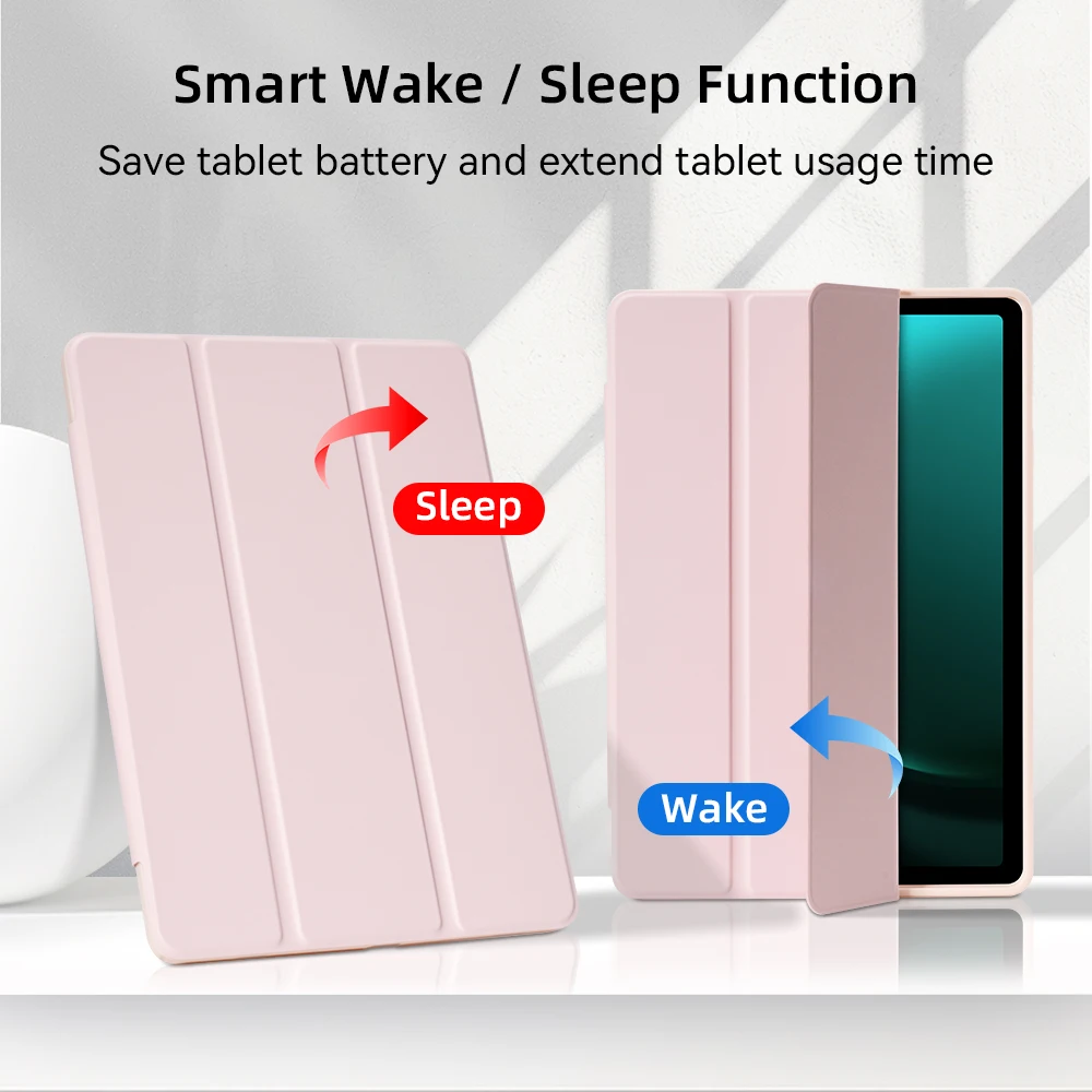 Funda para tableta Samsung Tab S7 S8 S9 11 pulgadas S6 Lite 10,4 S7 S8 S9 Plus S7 FE 12,4 funda con portalápices - imagen 4