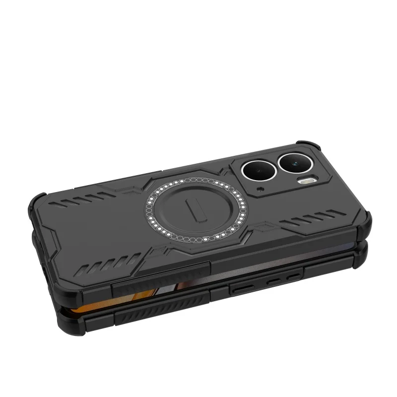 Para Realme P3 5G funda OPPO Realme P3 5G Capas a prueba de golpes adsorción magnética anular carga inalámbrica Fundas traseras Realme P3 - imagen 3