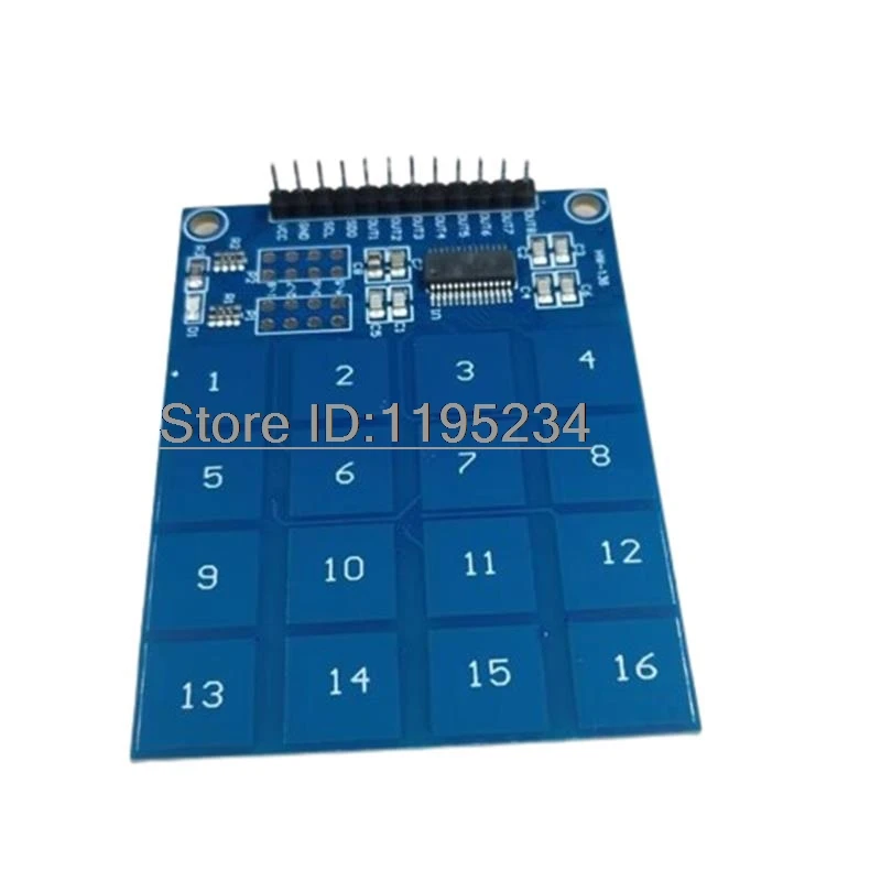 Interruptor táctil Digital TTP224 TTP226 TTP229, módulo de Sensor capacitivo de 4, 8 y 16 canales, 1 piezas - imagen 3