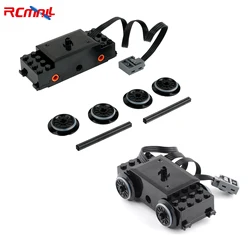 Motor Tren MOC 88002 Compatible LEGO Vías 10254 53400 53401