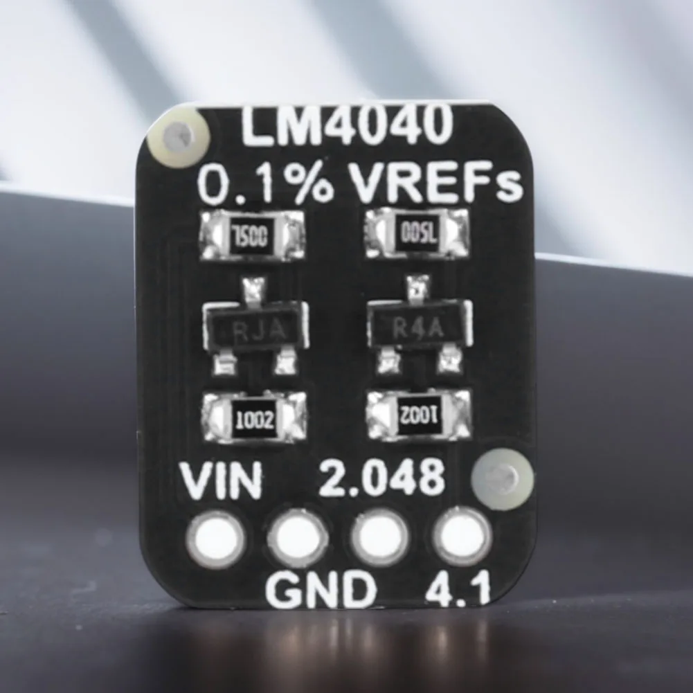 Módulo de referencia de voltaje de precisión LM4040, placa de fuente de referencia de voltaje de precisión de 2,048V y 4,096V para microcontrolador - imagen 3