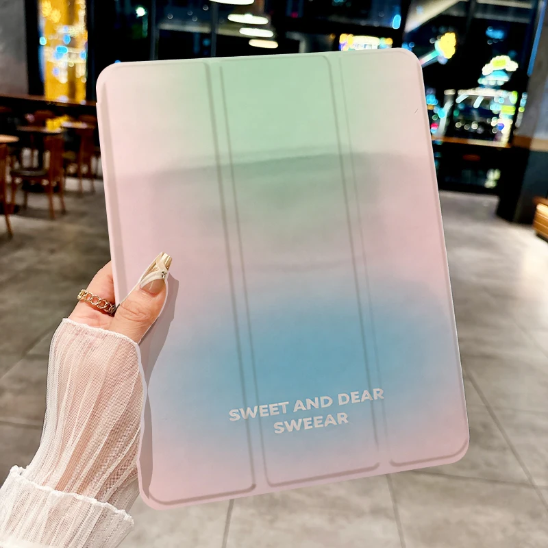 Funda para tableta "ins Dream" para iPad pro 10/11 pulgadas 2020/6/7th /8th /Air 3rd/Air 4th/9th gen/Air 5th Gen 2022/Air 11Anti-goccia