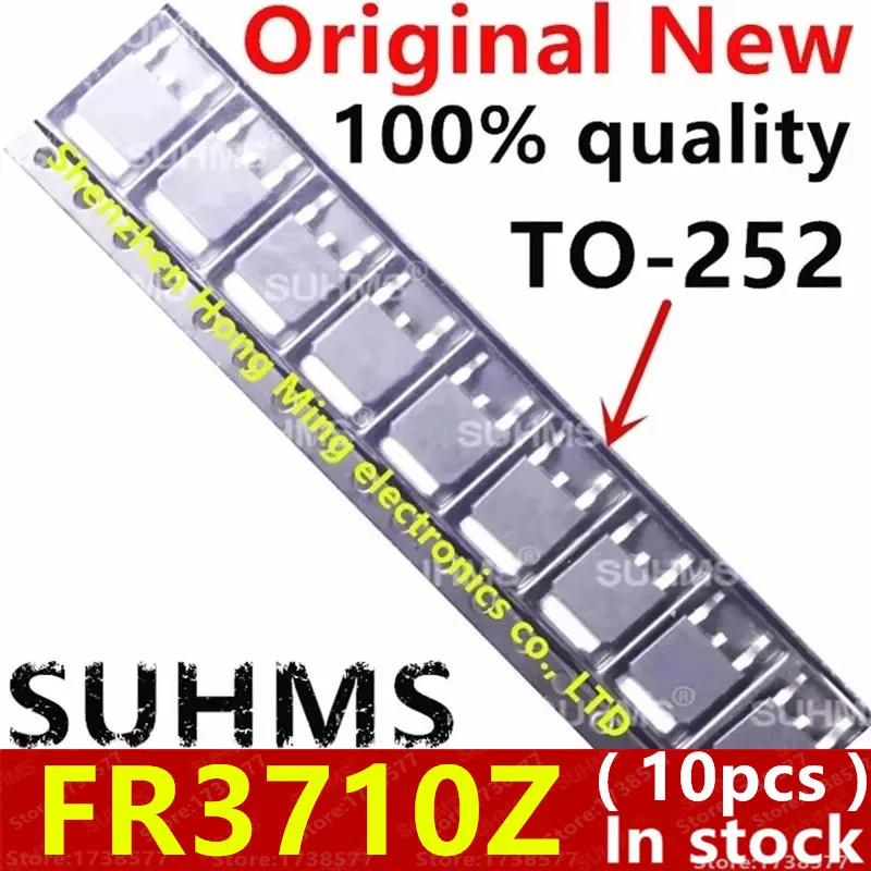 (10 piezas) 100% nuevo FR3710Z IRFR3710Z IRFR3710ZTRPBF TO-252