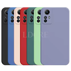 Para Xiaomi Redmi Note 12S funda de silicona líquida Coque Redmi Note 12S funda TPU Fundas funda protectora Redmi Note 12S