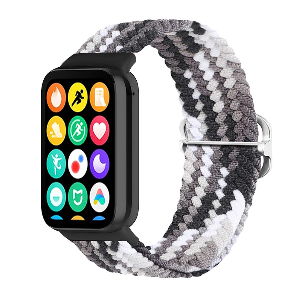 Correa de nailon trenzado para Xiaomi Mi Band 9 Pro/Mi Band 8 Pro, pulsera de repuesto para reloj Redmi Watch 5/4 - imagen 4