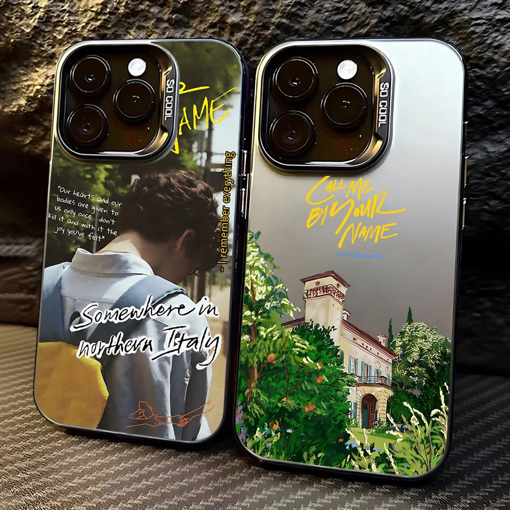 Llámame por tu nombre funda de teléfono para Xiaomi Redmi 15 15C 14C 13C 12C 13 12 10 A1 A2 A3 A5 9T 9A K60 K40 4G 5G cubierta anticaída