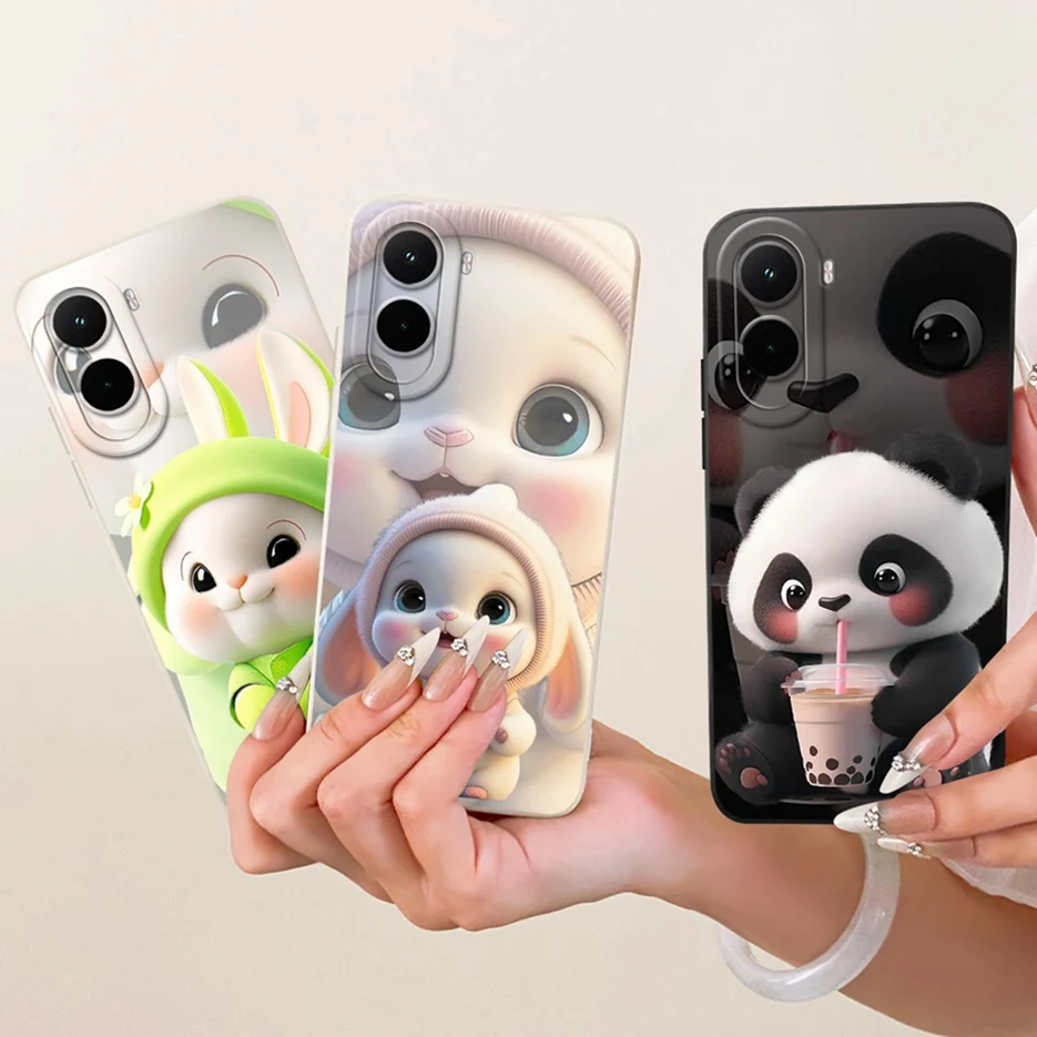 Para Xiaomi Poco M7 4G funda bonita y divertida funda de dibujos animados a prueba de golpes funda de teléfono para Xiaomi Poco M7 Plus M7Plus 5G PocoM7 4G carcasa suave - imagen 4