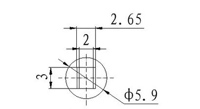 Tapa Cilindro - Vista frontal del producto