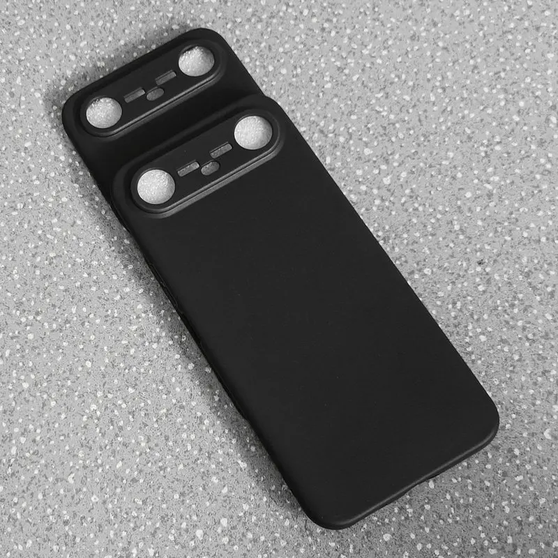 Funda de teléfono mate a prueba de golpes para Tecno Pova, funda delgada de TPU suave, fundas negras para Tecno Spark Slim tecon Pova Slim - imagen 5