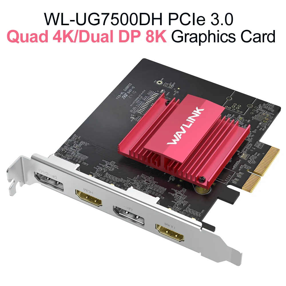PCIe3.0 HDMI DP Card