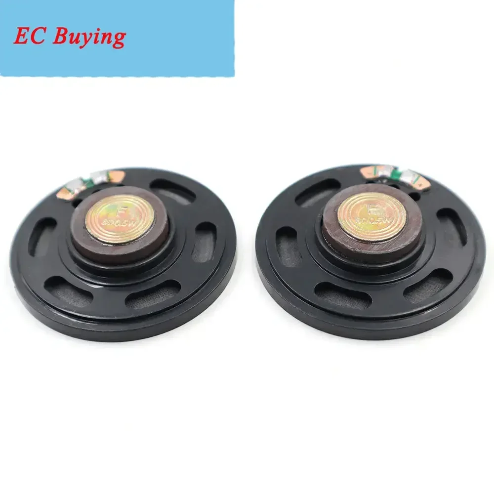 10 Uds 50MM 8Ohm 0,5 W 2 pulgadas carcasa de plástico altavoz magnético externo 50 MM 8 Ohm 0,5 vatios bocina para intercomunicador de lectura de coche de juguete táctil - imagen 4
