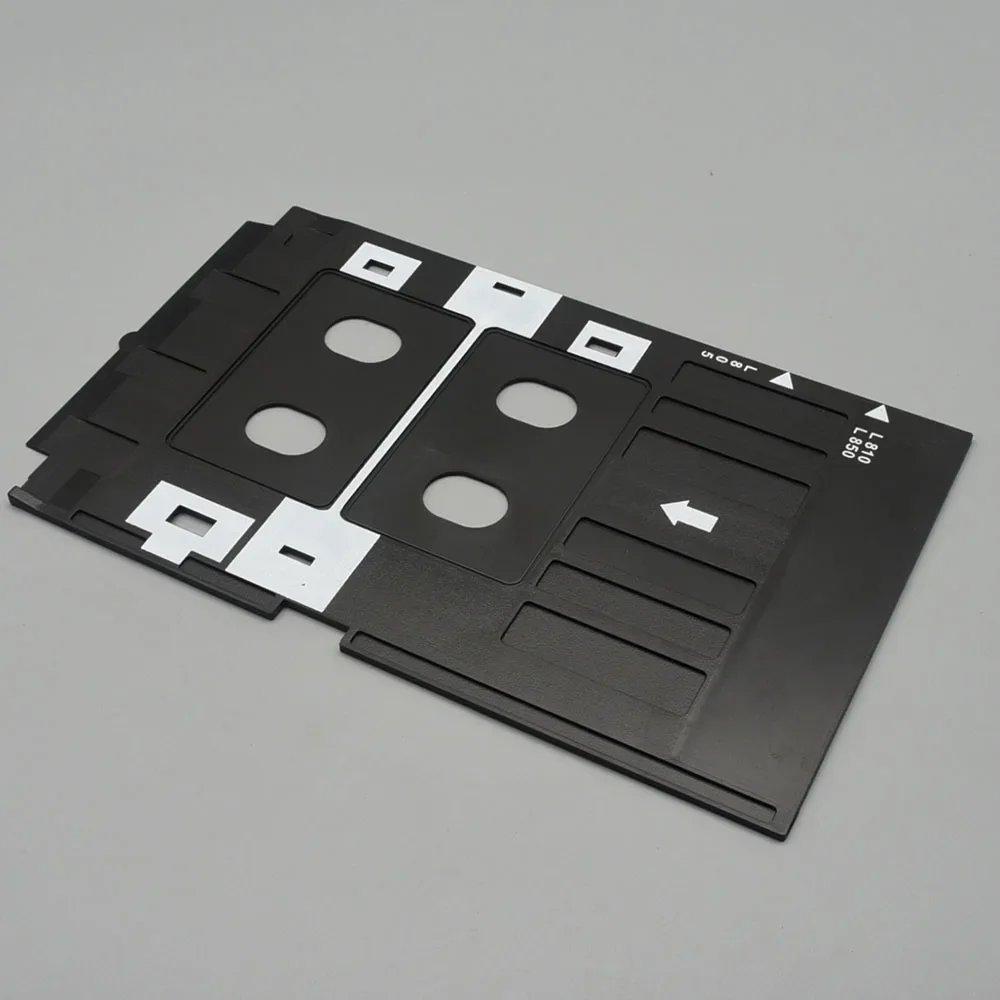 1X bandeja de tarjeta de identificación de PVC bandeja de impresión de tarjetas de plástico para Epson R260 R265 R270 R280 R290 R380 R390 RX680 T50 T60 A50 P50 L800 L801 R330 - imagen 3
