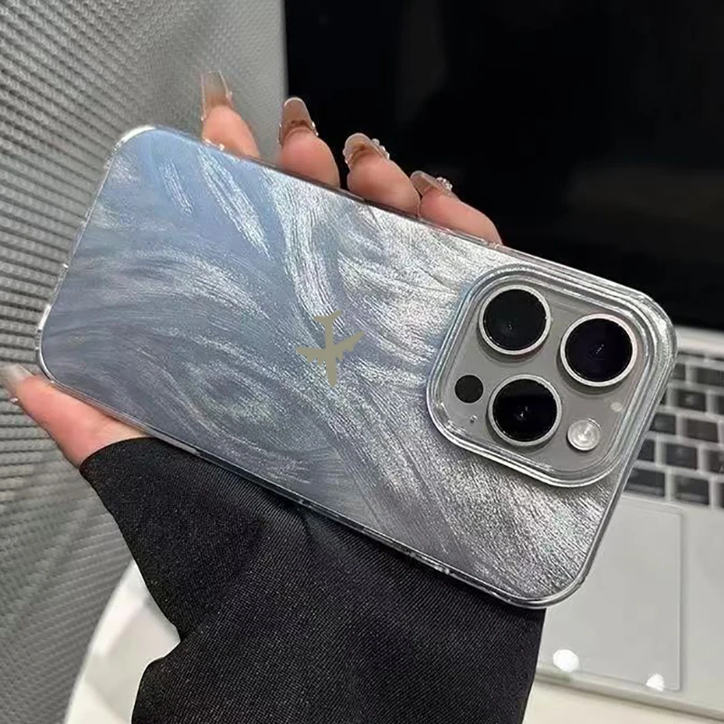 Para Samsung S25 S24 S23 Ultra S22 Plus S21 FE Funda diseño minimalista de avión Funda para Galaxy A16 A36 A56 A55 A54 A53 A35 Funda - imagen 5