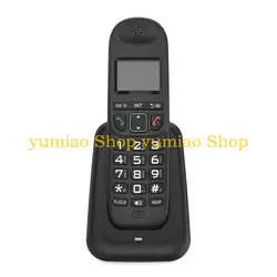 587B D1003 Teléfono inalámbrico con pantalla LCD y 10 Número tono timbre almacenamiento