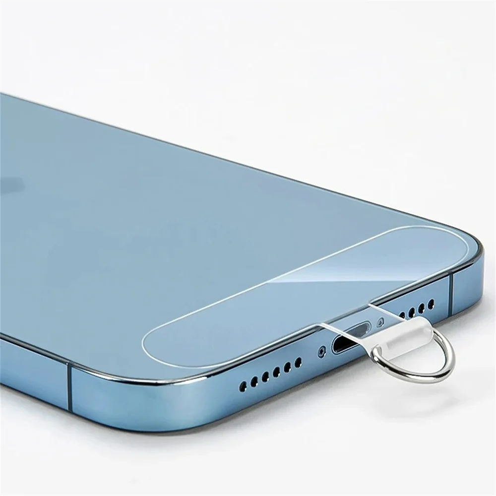 Correa antipérdida transparente para teléfono, cordón Universal de TPU, 1/3/5/10 piezas, agujero para lengüeta, parches para colgar - imagen 3