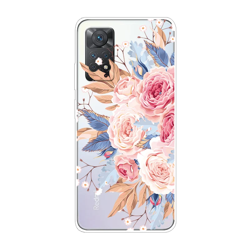 Funda transparente de silicona TPU suave para Xiaomi Redmi Note 11 Pro 5G, Funda transparente para teléfono Redmi Note 11 Pro 4G - imagen 3