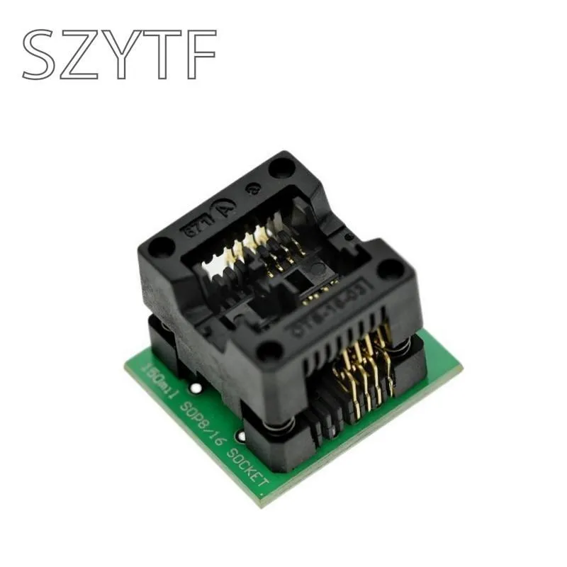 Programador de chips de alta calidad SOP8 SOP16 adaptador de enchufe a CNV-SOP-NDIP16-8P dip8 OTS-16-03 - imagen 3