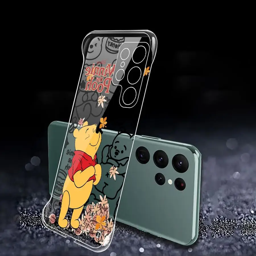 Funda de teléfono Winnie de Disney The Pooh para Galaxy S20 S21 S23 S24 FE S22 S23 S24 Plus S22 S23 S24 Ultra - imagen 2