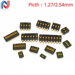 Interruptor DIP doble paso para electrónica de control y prototipado