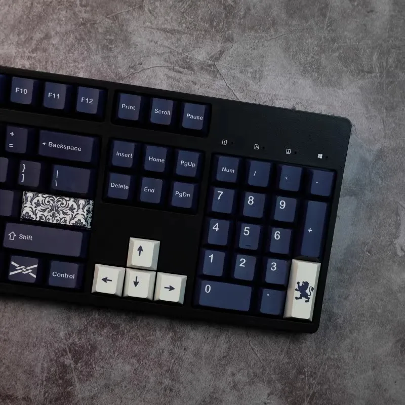 GMK Regal Imperial Keycaps PBT Dye Subbed Nuevo estilo Key Caps Cherry Profile Keycap con 2.25U 2.75U 3U 7U Barra espaciadora ISO Enter - imagen 4