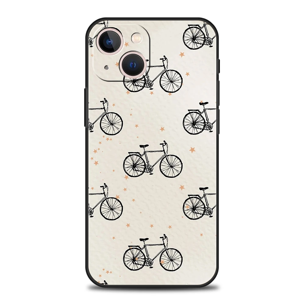 Funda de teléfono de TPU de lujo para iPhone 17 Air 16E 16 11 15 14 Pro MAX 12 13 7 8 Plus X XR XS SE 2022, cubierta para bicicleta de montaña, arte de ciclismo - imagen 3