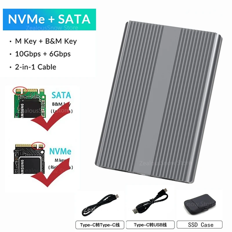 SATA and NVME