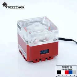 Bomba Agua Refrigeración PC PWM Silenciosa 800L/H LCD RGB Freezmod