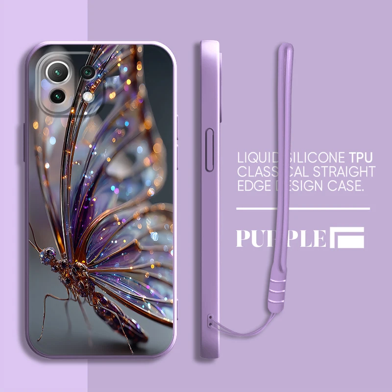 Funda de flores de mármol de moda para Xiaomi Mi 11 12 Lite 13 10T 11T 12T Pro cubierta suave - imagen 2
