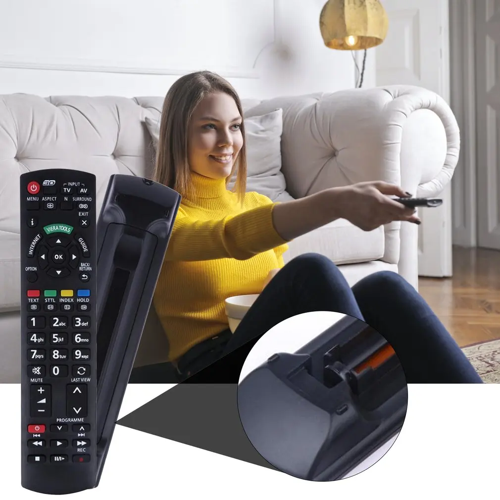 N2QAYB000487 TV Control remoto IR para Panasonic TV N2QAYB000572 N2QAYB000753 EUR76280EUR-77 EUR-51975 EUR-644666 Control remoto inteligente - imagen 5