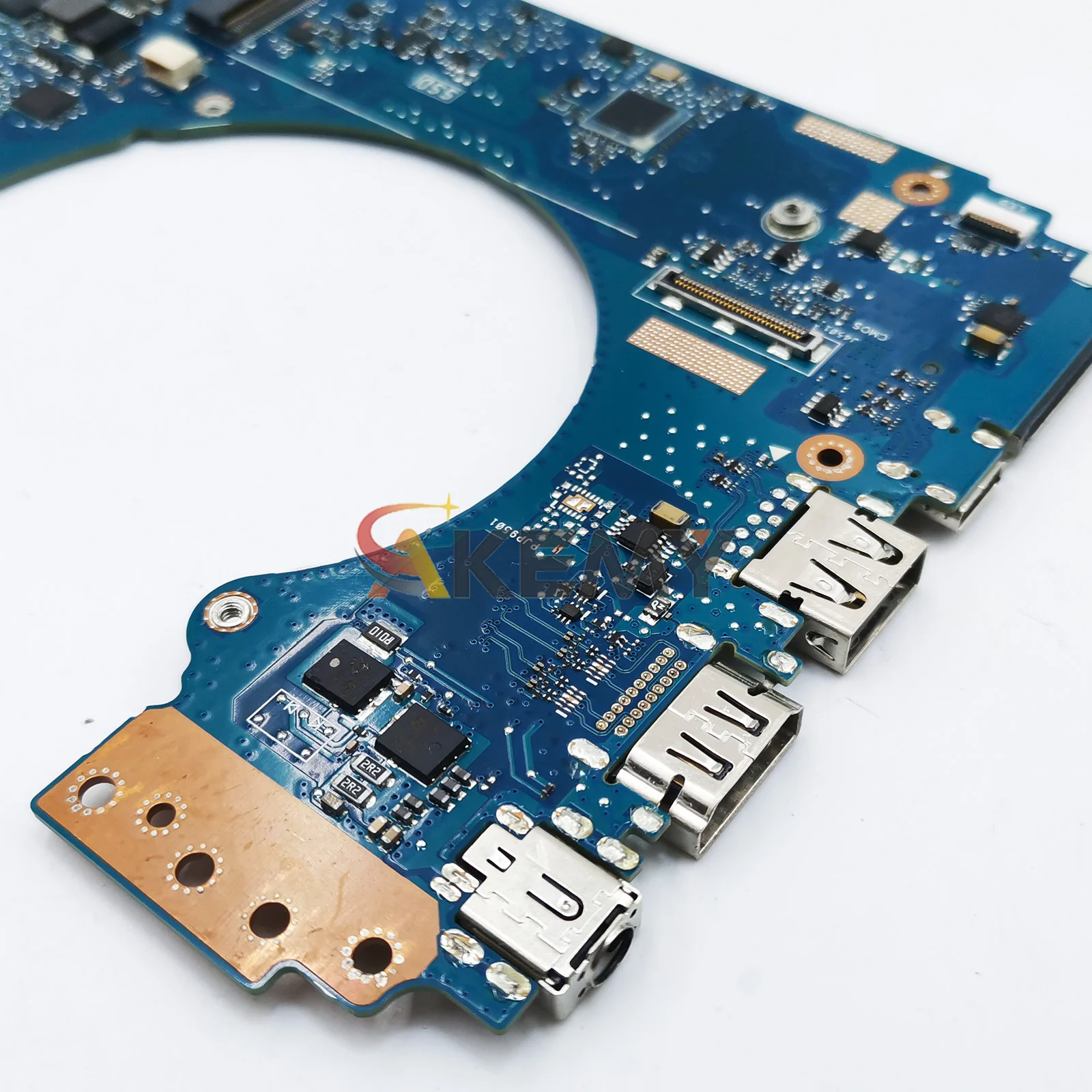 Placa base para ordenador portátil UX563FD para ASUS ZenBook RX563FD UX563 UX56FD Q536FD BX563FD UX56FA placa base para portátil con 10. a generación I3 i5 i7 - imagen 4