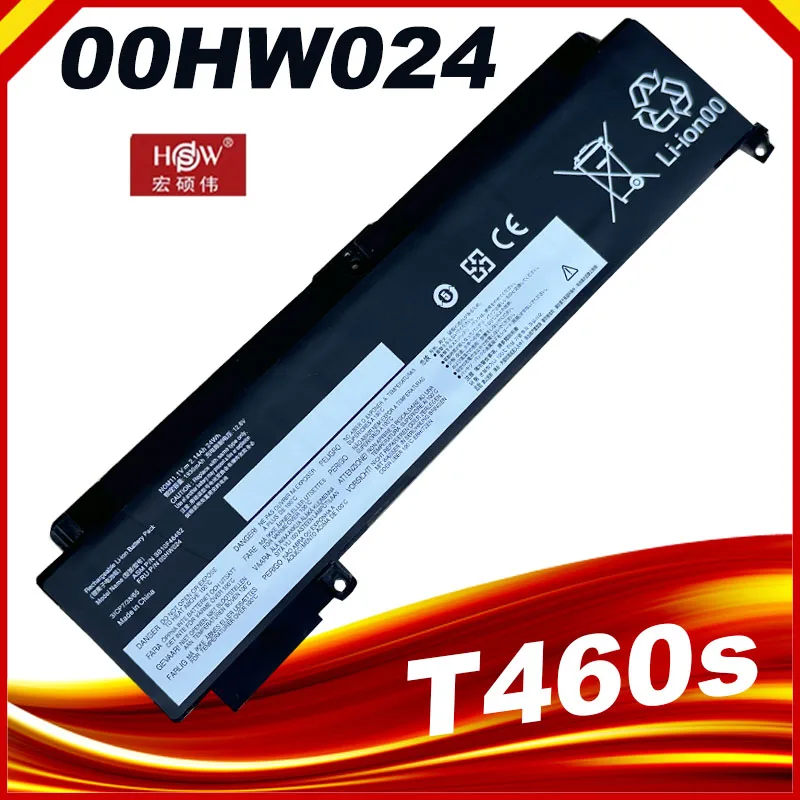 SeagullStar 00HW023 00HW022 batería para Lenovo ThinkPad T460S T470S Series SB10F46460 batería del ordenador portátil 00HW025 00HW024 Notebook