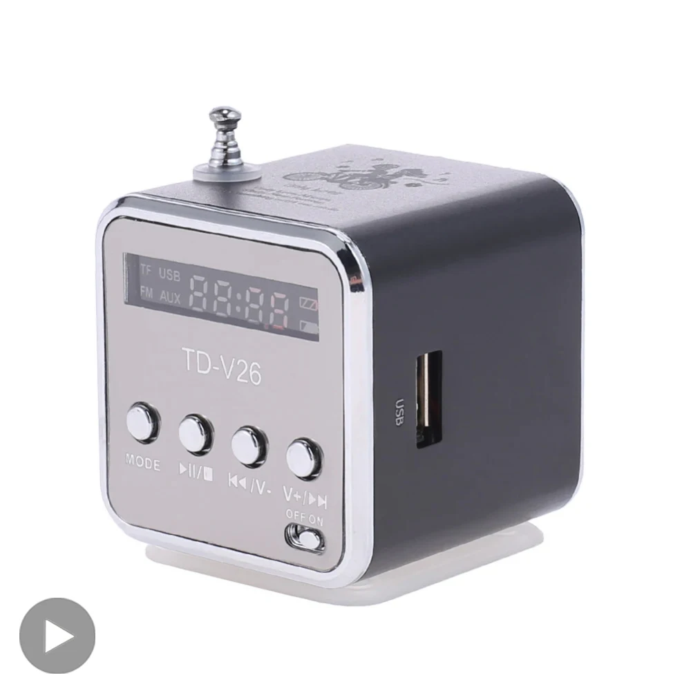 Mini Caixa De Som Altavoz Bluetooth Radio portátil FM caja De sonido pequeña música inalámbrica Bocina reproductor Mp3 columna Blootooth - imagen 2