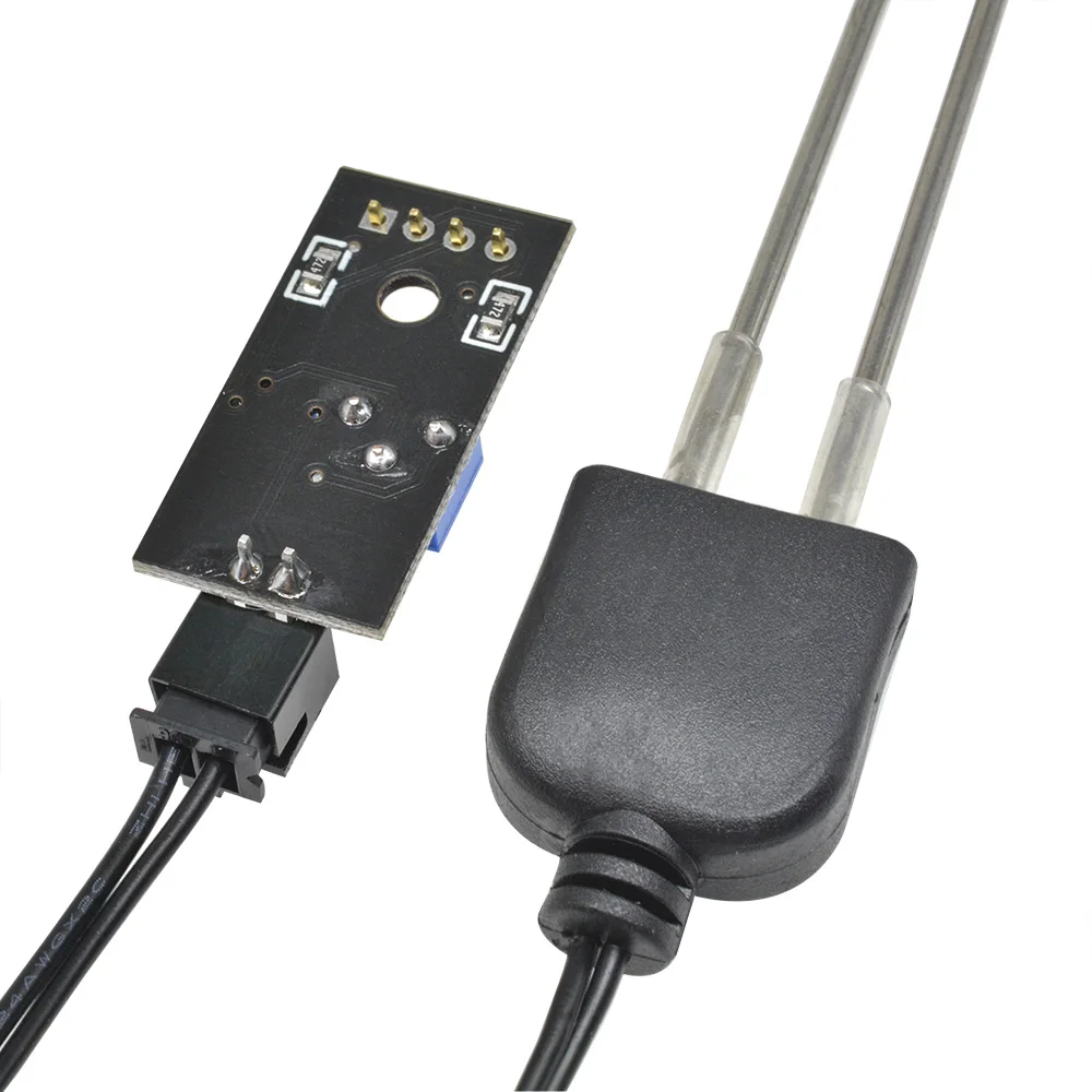 Sensor de humedad del suelo Módulo detector de suelo con cable Prueba de humedad del suelo Prueba de humedad del suelo Sonda de resistencia a la corrosión para Arduino - imagen 4