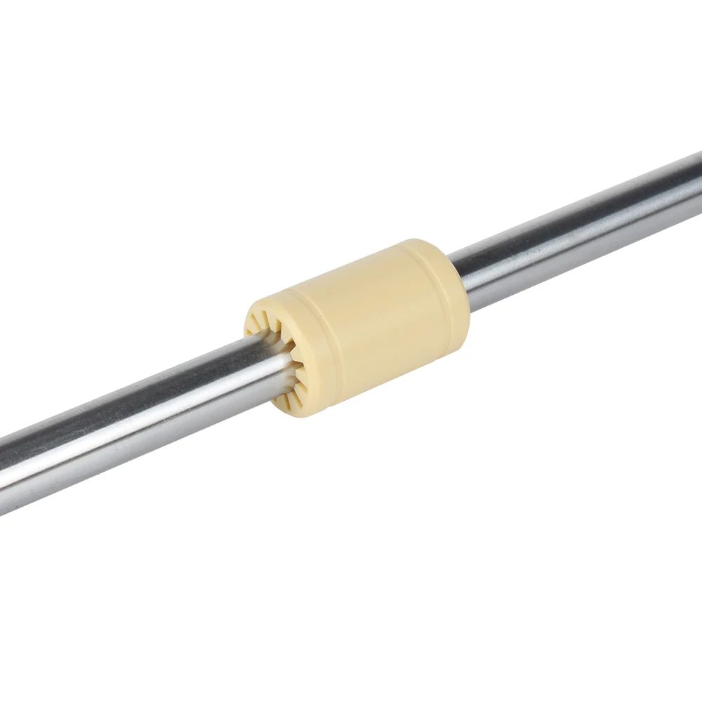 4 Uds rodamientos de plástico para impresora 3D eje de rodamiento de polímero sólido RJMP casquillo lineal RJMP-01-08 para Mendel Prusa DIY pieza de impresora 3D - imagen 5