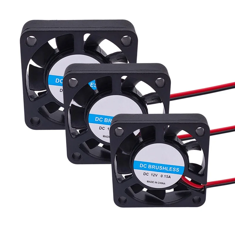 Ventilador Industrial DC 12V-24V Sin Escobillas – Rodamiento Manguito - imagen 3