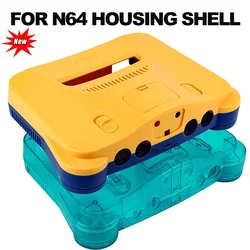 Carcasa de repuesto N64 translúcida blanco-amarillo retro