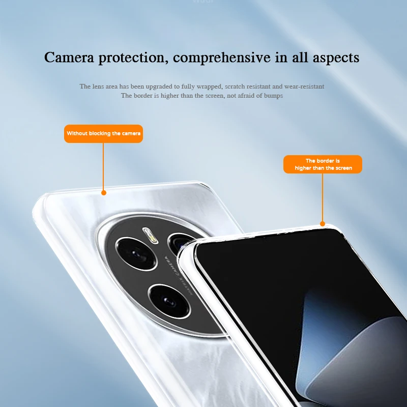 Funda de teléfono suave de TPU para Honor Magic7 Pro Lite RSR 5G Funda protectora de lente transparente de alta calidad Magic 7 7Pro 7Lite cubierta trasera fina - imagen 5