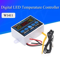 Controlador de Temperatura Digital LED con Sensor Termostato
