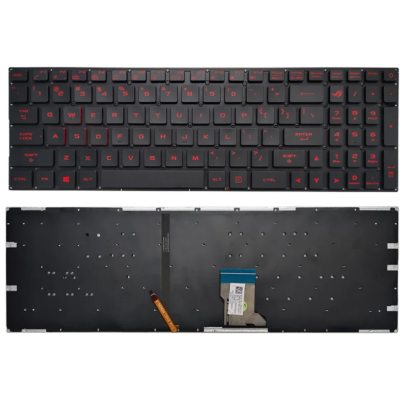 Nuevo para ASUS ROG Strix GL702 GL702VT GL702VS GL702VM teclado para ordenador portátil de EE. UU.