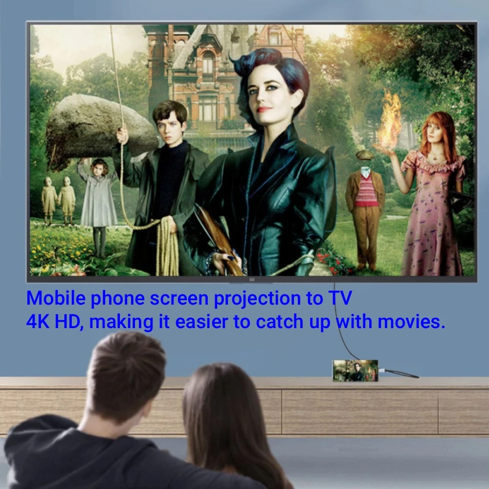 Cable compatible tipo C a HDMI, convertidor USB C a HDMI 4K 60Hz/30Hz, adaptador de Cable USB HDTV, cargador PD de 65W para PC, TV, Macbook Pro