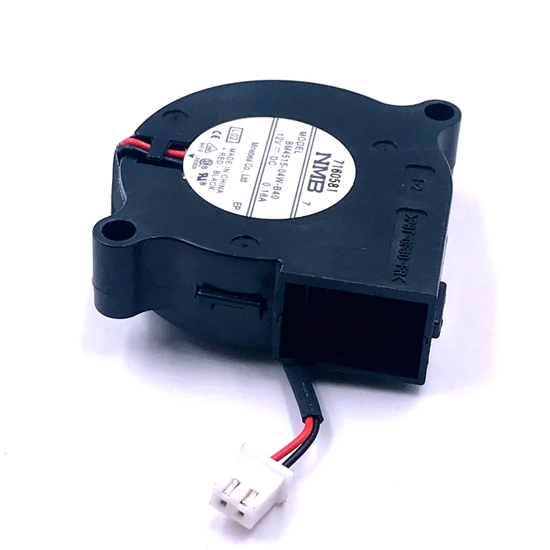 Ventilador centrífugo de Turbo doble rodamiento bolas, nuevo para NMB BM4515-04W-B40 4515, 45x45x15mm, 45mm, 12V, 0.18A - imagen 3