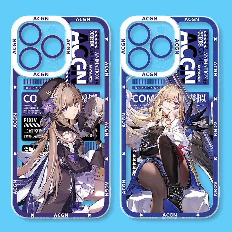 Honkai Star Rail funda protectora para lente de silicona transparente, para Huawei P30 Lite, P10 Plus, P20, P40, P50 Pro, Y9 Prime 2019, P30Pro - imagen 4