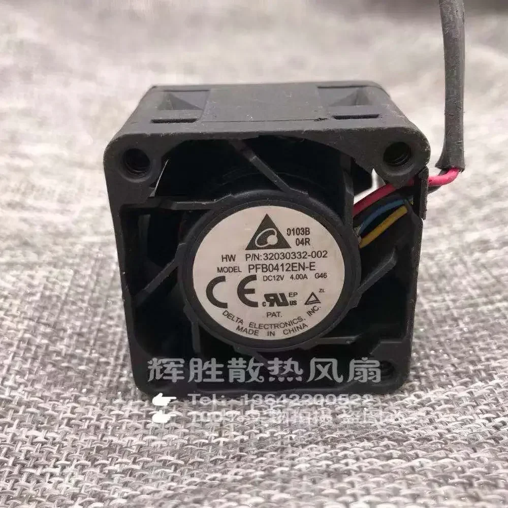 Para Delta pfb0412en-e 4028 40X40X28MM 4CM 40MM DC12 4A ventilador de refrigeración
