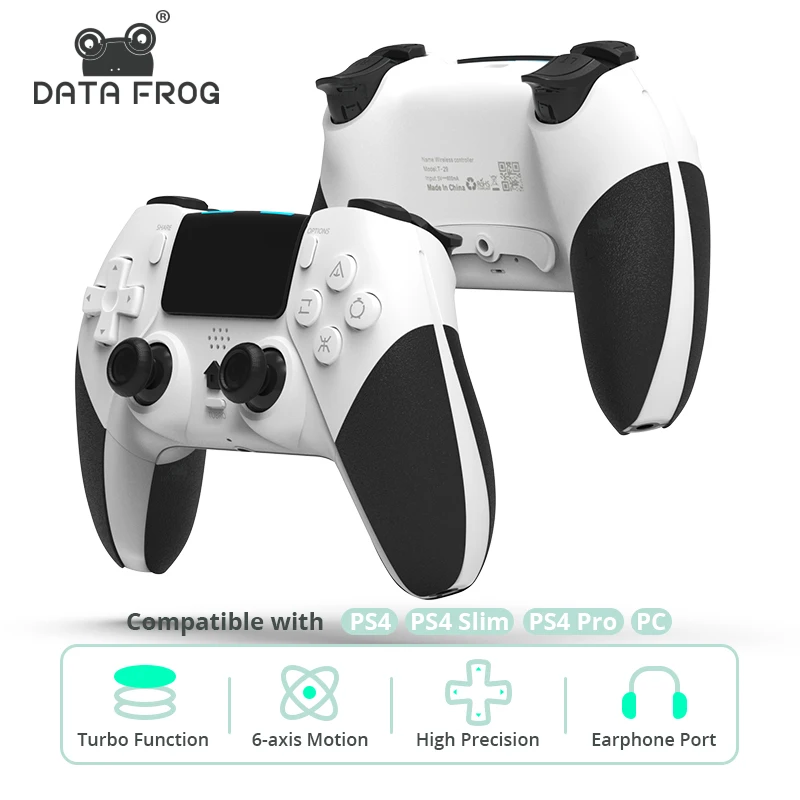 Controlador inalámbrico DATA FROG para PS4 / PS4 Pro / PS4 Slim Gamepad para joystick de PC - imagen 2
